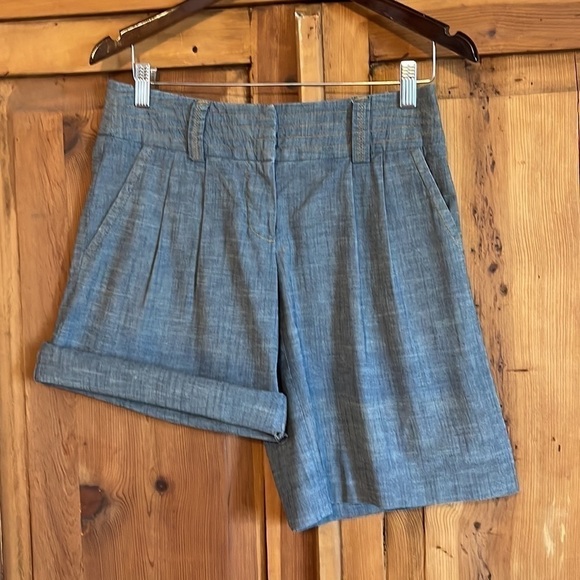 Trina Turk Blue cotton Dress  Shorts Sz. 2 - Picture 6 of 16